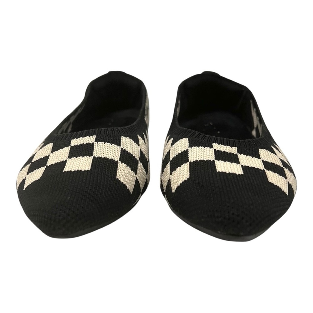 Vivaia Aria Walker Checker Point Toe Comfort Slip On Loafer Flats Women’s 37 - Picture 5 of 16